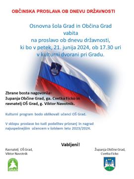 vabilo  DAN DRŽAVNOSTI